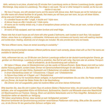 Helfant Luxembourg Standard Single 1 *